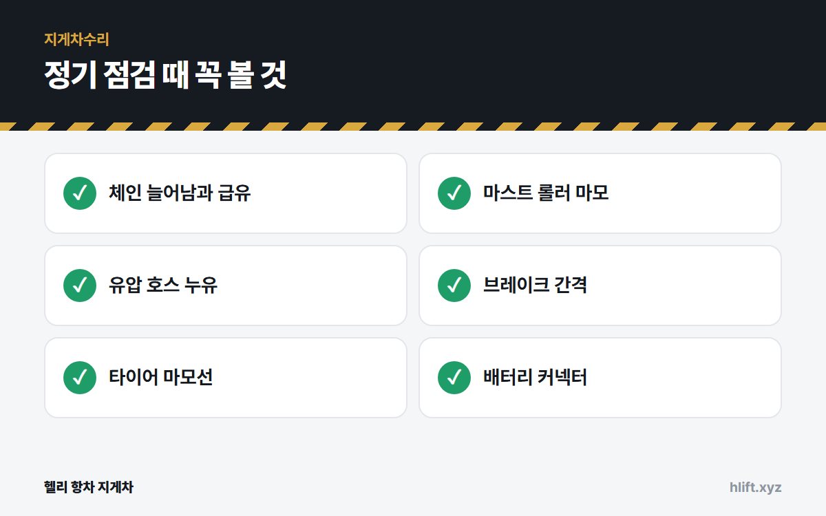 정기 점검 때 꼭 볼 것